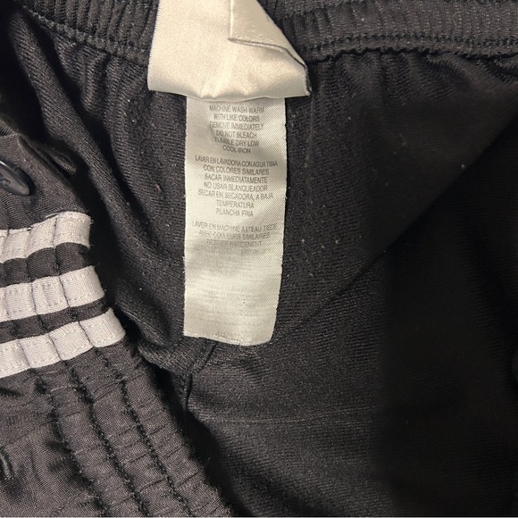 Adidas Tearaway track pants men’s Medium striped snap button y2K adibreak 90’s - Picture 9 of 13